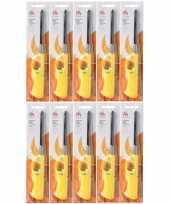 Goedkope 10x navulbare bbq aansteker geel 26 barbecue