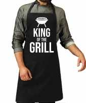 Goedkope king of the grill barbecue bbq schort zwart heren