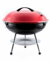 Goedkope rode barbecue rond