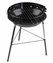 Goedkope ronde barbecue zwart