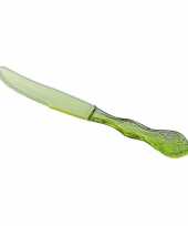 Groene barbecue messen 10 stuks